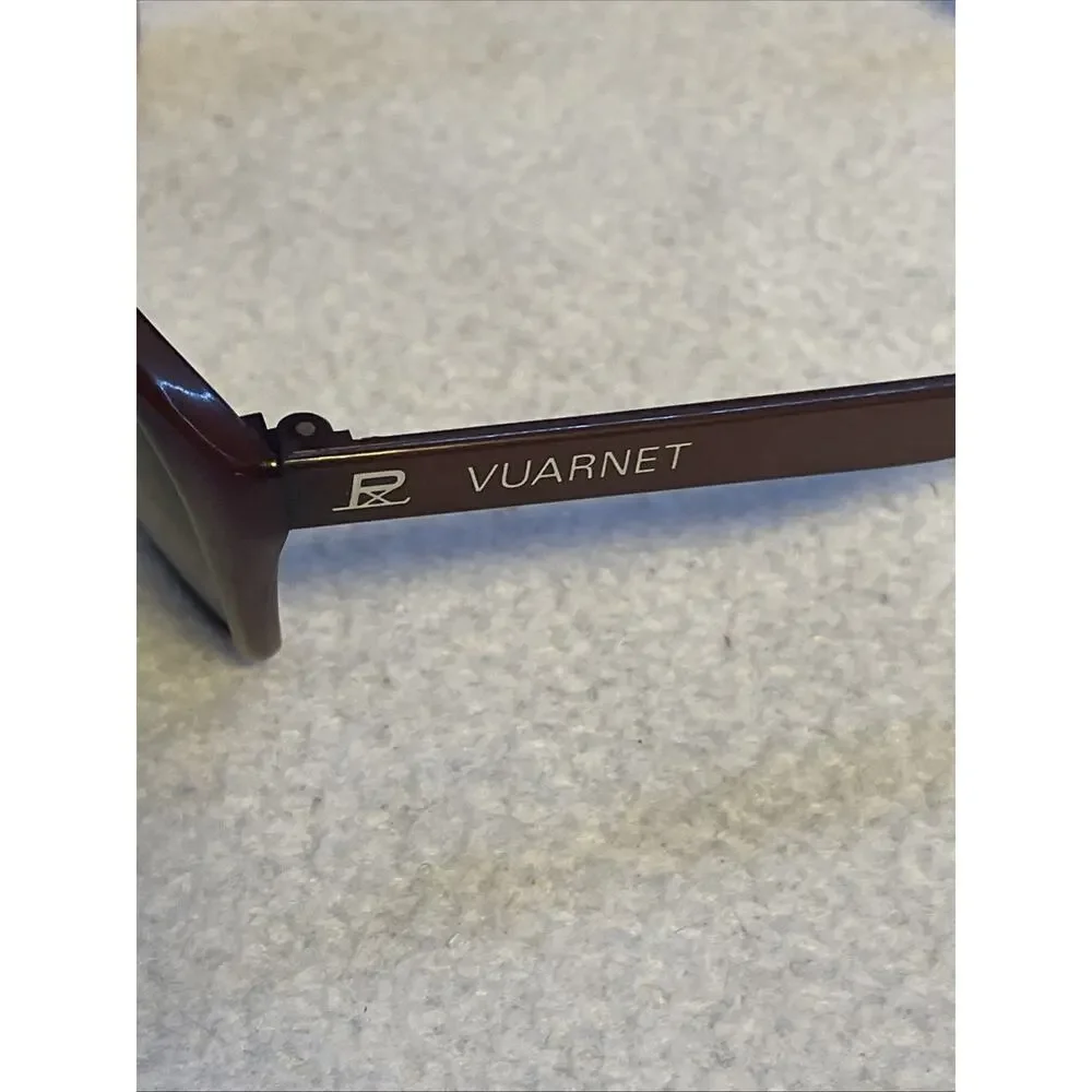 Vintage 1980s Vuarnet 006 Skilynx Acier Sunglasses Brown Pouilloux France